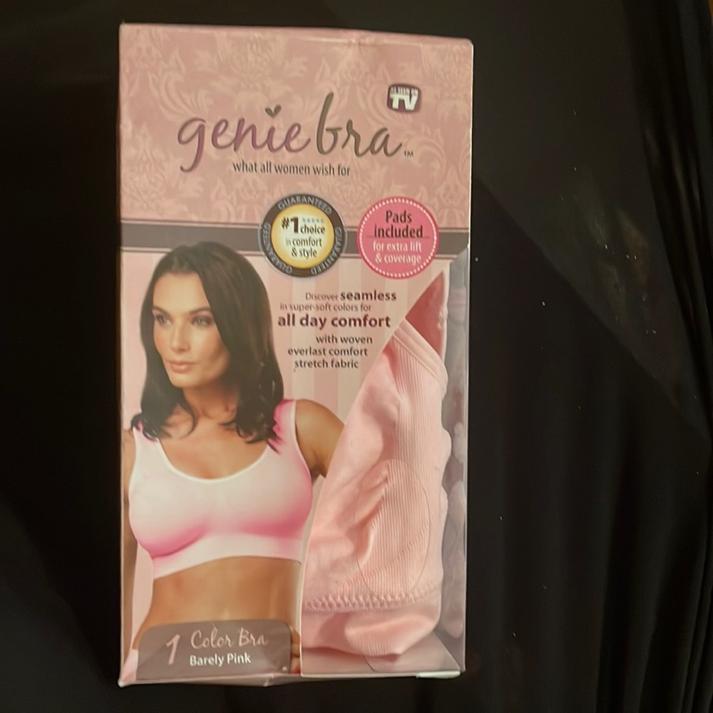 Genie bra small pink bra